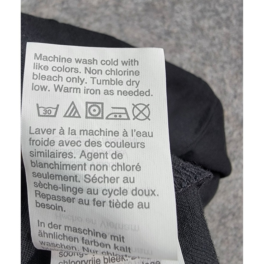 Madewell Shorts Womens Small‎ Black Elastic Waist Casual Pull On - Picture 6 of 7